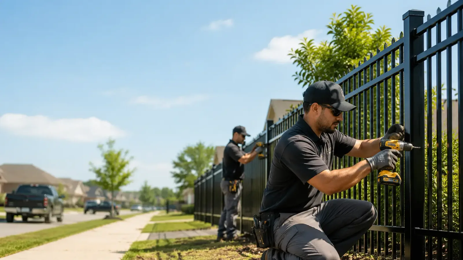Metal Fence Installation in Egg Harbor, WI